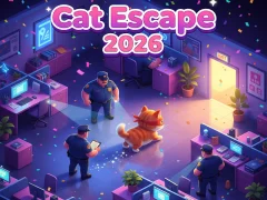 Logħba Cat Escape 2026 onlajn