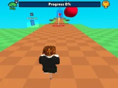 Logħba Obby Pogo Parkour! onlajn