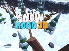 Logħba Snow Road 3D onlajn