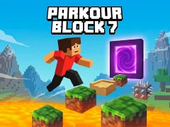Logħba Parkour Block 7 onlajn