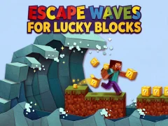 Logħba Escape Waves for Lucky Blocks onlajn