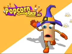 Logħba Popcorn Running 3D onlajn