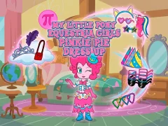 Logħba My little pony Equestria Girls Pinkie Pie Dress Up onlajn