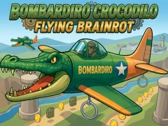 Logħba Bombardiro Crocodilo Flying Brainrot onlajn