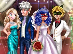 Logħba Ladybug Wedding Royal Guests onlajn