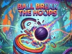 Logħba Ball Break The Hoops onlajn
