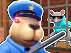 Logħba Obby Escape: Prison Rat Dance onlajn