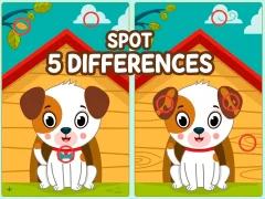 Logħba Spot 5 Differences onlajn