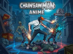 Logħba Chainsaw Man Anime onlajn