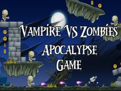 Logħba Vamp kid vs The Zombies apocalipse onlajn