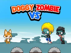 Logħba Doggy Vs Zombies onlajn