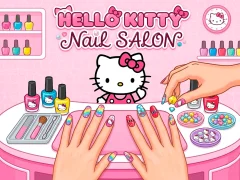 Logħba Hello Kitty Nail Salon onlajn