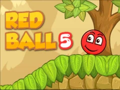Logħba Red Bounce Ball 5 onlajn
