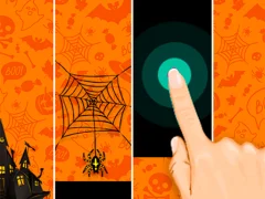 Logħba Halloween Magic Tiles onlajn