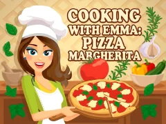 Logħba Cooking with Emma Pizza Margherita onlajn