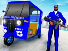Logħba Police Auto Rickshaw Taxi onlajn