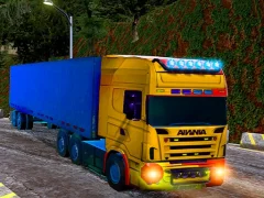 Logħba Cargo Truck simulator 2025 onlajn