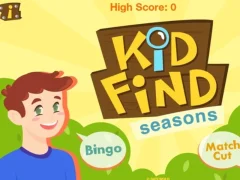 Logħba Kid Find Seasons onlajn