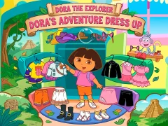 Logħba Dora The explorer Dora's Adventure Dress Up onlajn