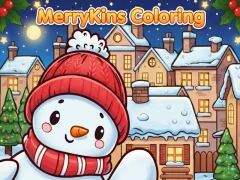 Logħba MerryKins Coloring onlajn