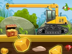 Logħba Gold Truck Crane onlajn