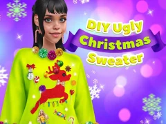 Logħba DIY Ugly Christmas Sweater onlajn