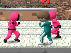 Logħba Squid Game Multiplayer Fighting onlajn