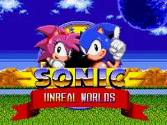 Logħba Sonic Unreal Worlds onlajn