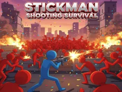 Logħba Stickman Shooting Survival onlajn