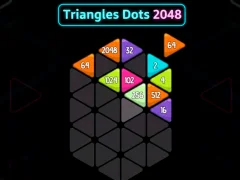 Logħba Triangles Dots 2048 onlajn