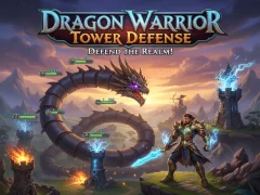 Logħba Dragon Warrior Tower Defense onlajn