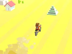 Logħba Cube Bike Speed Runner onlajn