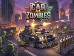 Logħba Car VS Zombies onlajn
