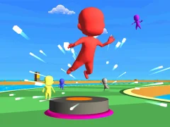 Logħba Bouncy Race 3d onlajn