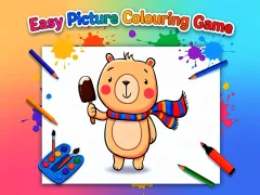 Logħba Easy Picture Colouring Game onlajn