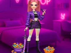 Logħba K-Pop Halloween Dress Up onlajn