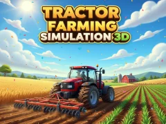 Logħba Tractor Farming Simulation 3D onlajn