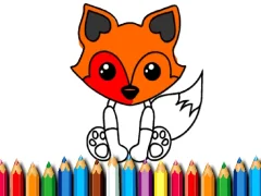 Logħba Fox Coloring Book onlajn