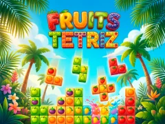 Logħba Fruits Tetriz onlajn