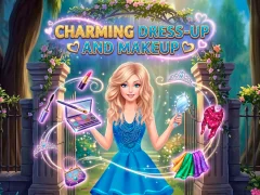 Logħba Charming Dress-up and Makeup onlajn