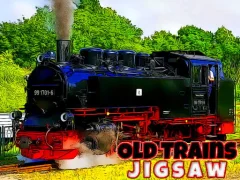 Logħba Old Trains Jigsaw onlajn