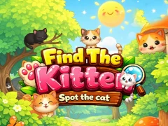Logħba Find the Kitten Spot the Cat onlajn