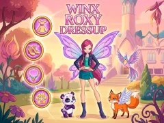 Logħba Winx Roxy Dressup onlajn
