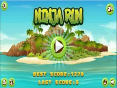 Logħba Ninja Run onlajn