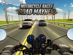 Logħba Motorcycle Racer: Road Mayhem onlajn