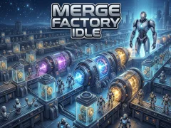 Logħba Merge Factory Idle onlajn
