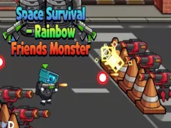 Logħba Space Survival - Rainbow Friends Monster onlajn