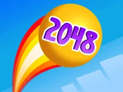 Logħba Rainbow Balls 2048 onlajn