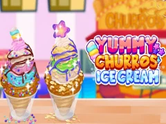 Logħba Yummy Churros Ice Cream onlajn