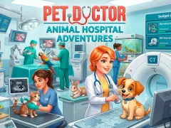 Logħba Pet Doctor Animal Hospital Adventure onlajn